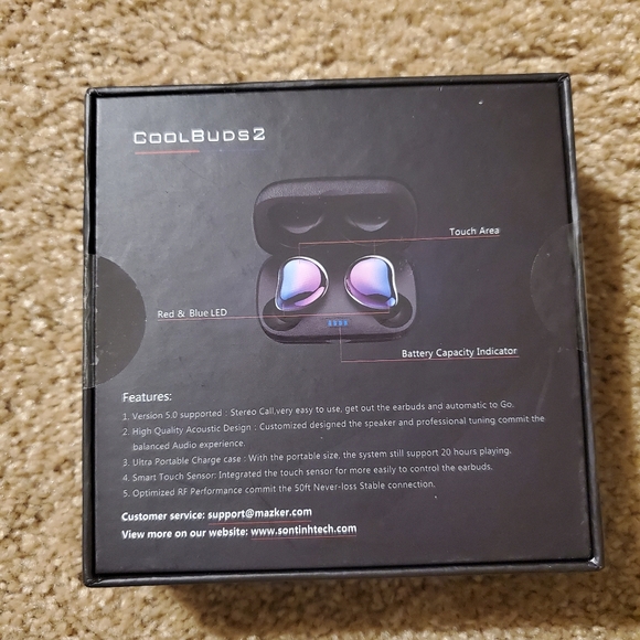 Wireless Bluetooth Earbuds - Cool Buds 2 - Picture 2 of 2